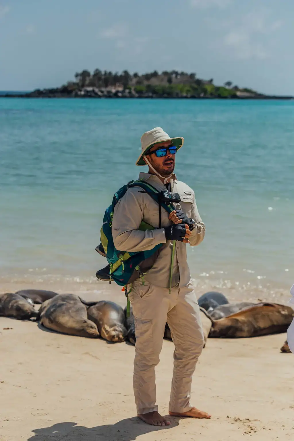 Naturalist guide Xavier Suarez